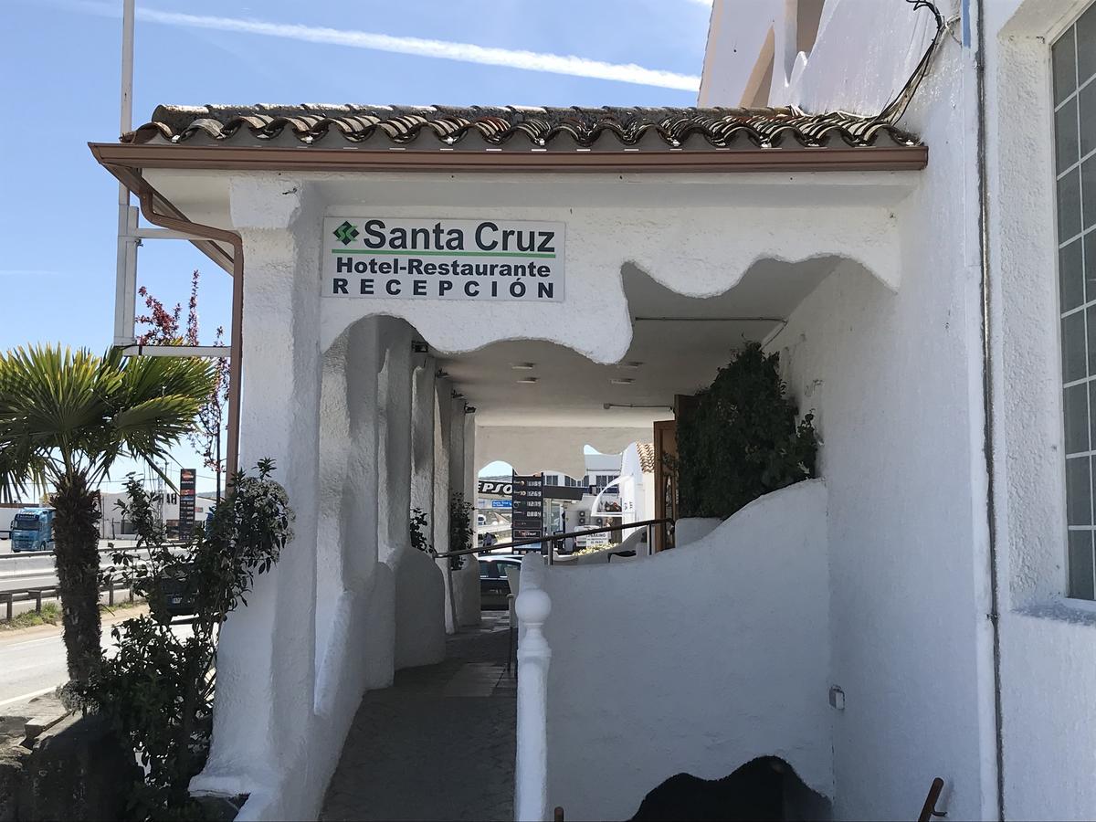 Hotel Restaurante Santa Cruz Santa Cruz De Mudela Exterior photo